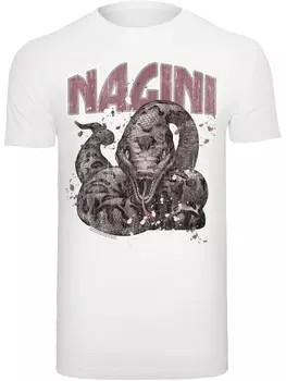 Классическая футболка F4NT4STIC Shirt Harry Potter Nagini Splats, белый