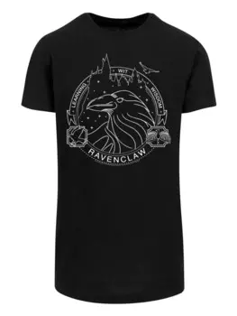 Классическая футболка F4NT4STIC Shirt Harry Potter Ravenclaw Seal, черный