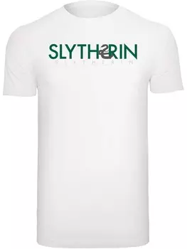 Классическая футболка F4NT4STIC Shirt Harry Potter Slytherin, белый