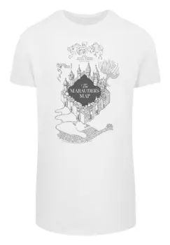 Классическая футболка F4NT4STIC Shirt Harry Potter The Marauder s Map, белый