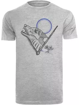 Классическая футболка F4NT4STIC Shirt Harry Potter Werewolf, пятнистый серый