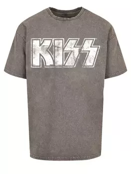 Классическая футболка F4NT4STIC Shirt Kiss, серый