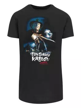 Классическая футболка F4NT4STIC Shirt Nightmare On Elm Street Turkish Movie Poster, черный