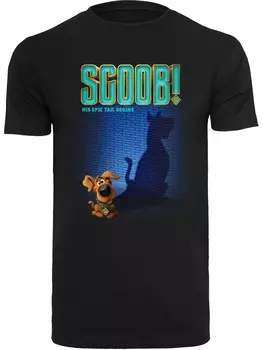 Классическая футболка F4NT4STIC Shirt Scoopy Doo Movie Poster, черный
