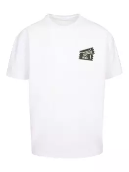 Классическая футболка F4NT4STIC Shirt Ski Pass Urlaub Berge Winter Schnee, белый