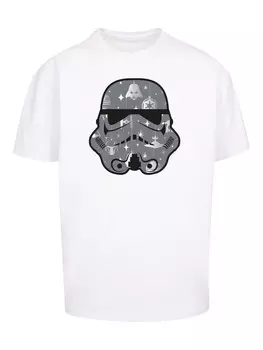 Классическая футболка F4NT4STIC Shirt Star Wars Trooper XMAS, белый