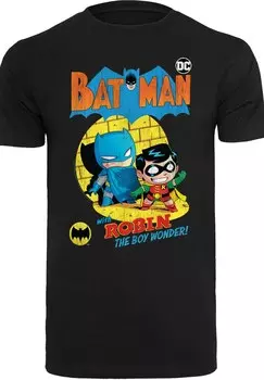 Классическая футболка F4NT4STIC Shirt Super Friends Batman The Boy Wonder, черный