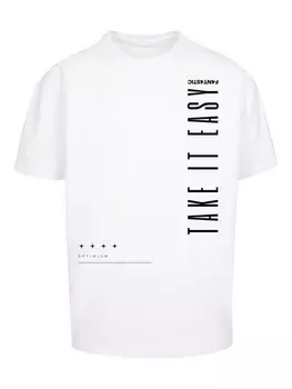 Классическая футболка F4NT4STIC Shirt Take It Easy, белый
