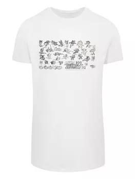 Классическая футболка F4NT4STIC Shirt Tom and Jerry TV Serie Cartoon Dept Jerry, белый