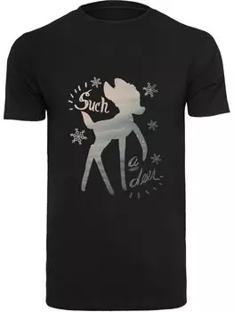 Классическая футболка F4NT4STIC Shirt Winter Deer, черный