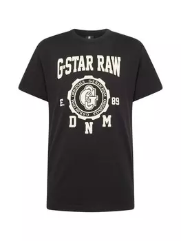 Классическая футболка G-STAR Shirt Collegic, черный