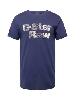 Классическая футболка G-STAR Shirt, индиго