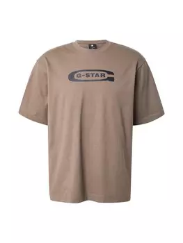 Классическая футболка G-STAR Shirt Old Skool, хаки