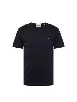 Классическая футболка GANT Shirt, черный
