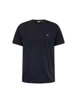 Классическая футболка GANT Shirt, черный