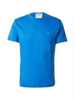 Классическая футболка GANT Shirt, королевский синий