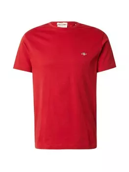Классическая футболка GANT Shirt, красный