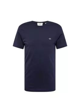 Классическая футболка GANT Shirt, темно-синий