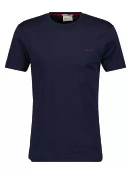 Классическая футболка GANT Shirt, темно-синий