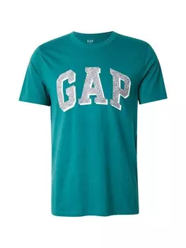Классическая футболка GAP Shirt, изумрудный