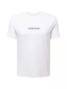 Классическая футболка GUESS JEANS Shirt, белый