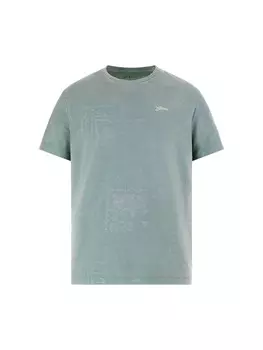 Классическая футболка GUESS Shirt, дымно-синий