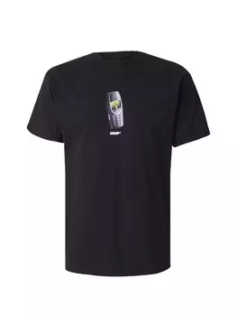 Классическая футболка HUF Shirt Missed Call, черный