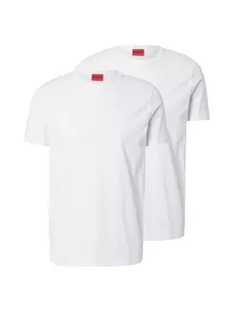 Классическая футболка HUGO Shirt Round, белый