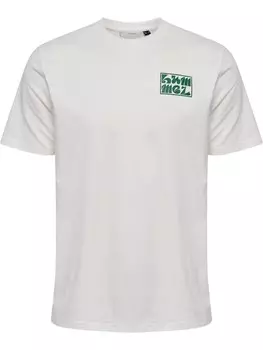 Классическая футболка Hummel Shirt REGULAR GRAPHIC, белый