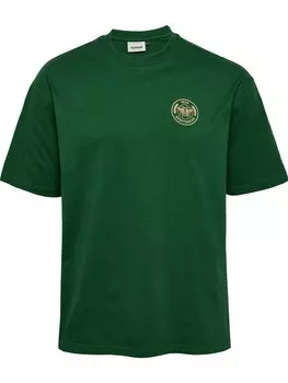 Классическая футболка Hummel Shirt Swarm, цвет fir