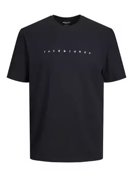 Классическая футболка Jack & Jones Plus Shirt JJESTAR, черный