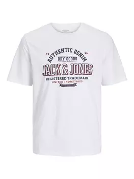 Классическая футболка JACK & JONES Shirt, белый