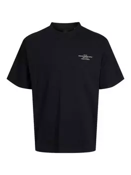 Классическая футболка JACK & JONES Shirt Blachad, черный