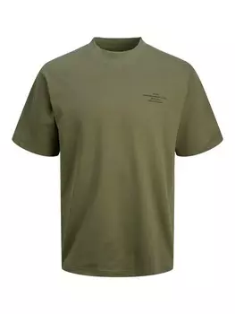 Классическая футболка JACK & JONES Shirt Blachard, оливковый