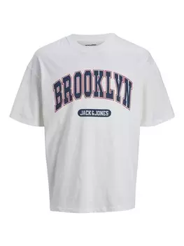 Классическая футболка JACK & JONES Shirt Bradley, белый