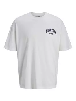 Классическая футболка JACK & JONES Shirt Bradley, белый