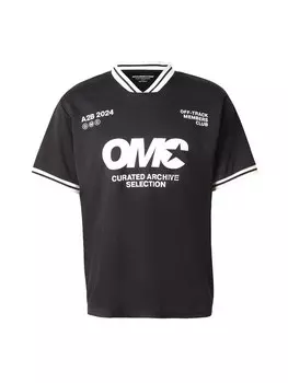 Классическая футболка JACK & JONES Shirt JCOREFLEX FOOTBALL, черный