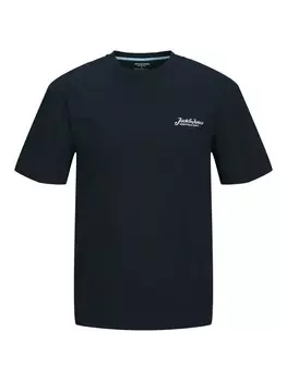 Классическая футболка JACK & JONES Shirt JJBeau, ночной синий