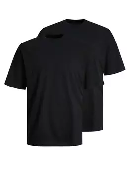 Классическая футболка JACK & JONES Shirt JJEBRADLEY, черный