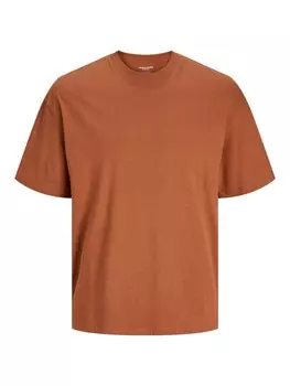 Классическая футболка JACK & JONES Shirt JJEBradley, цвет auburn