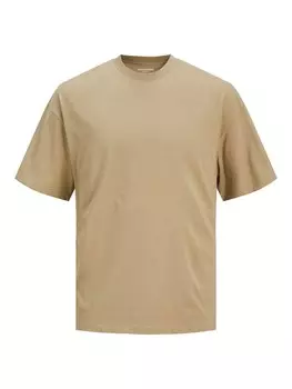 Классическая футболка JACK & JONES Shirt JJEBradley, хаки
