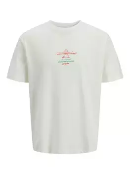 Классическая футболка JACK & JONES Shirt JJGarfield, белый