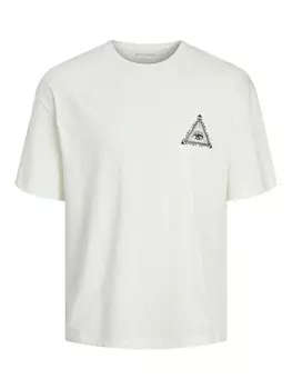 Классическая футболка JACK & JONES Shirt JJMystic, белый