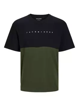 Классическая футболка JACK & JONES Shirt JJSTAR, черный