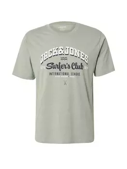 Классическая футболка JACK & JONES Shirt, пастельный зеленый