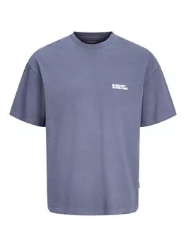 Классическая футболка JACK & JONES Shirt, пятнистый синий