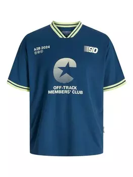 Классическая футболка JACK & JONES Shirt, синий