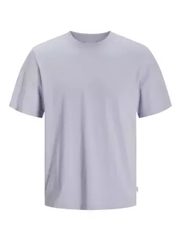 Классическая футболка JACK & JONES Slim fit Shirt, цвет pastel purple
