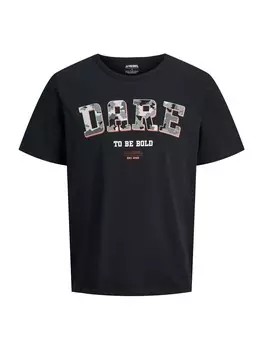 Классическая футболка JJ Rebel Shirt JREBHAMILTON, черный