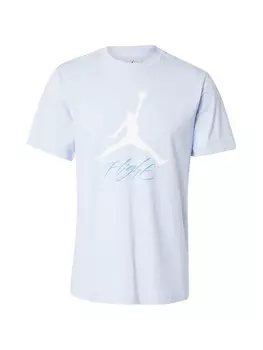 Классическая футболка Jordan Shirt JUMPMAN FLIGHT, синий/светло-синий